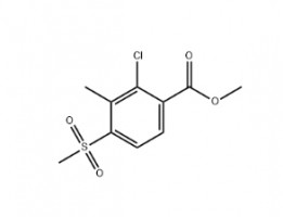河南2-氯-3-甲基-4-甲磺酰基苯甲酸甲酯