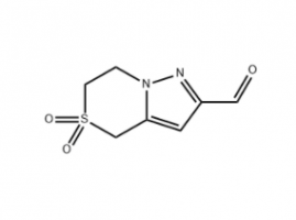 福建6,7-二氢-4h-吡唑并[5,1-c][1,4]噻嗪-2-甲醛 二氧化物