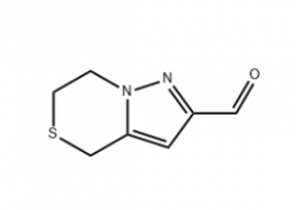 中山6,7-二氢-4h-吡唑并[5,1-c][1,4]噻嗪-2-甲醛