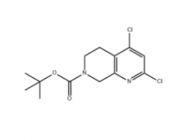 临沂tert-butyl 2,4-dichloro-5,8-dihydro-1,7-naphthyridine-7(6h)-carboxylate